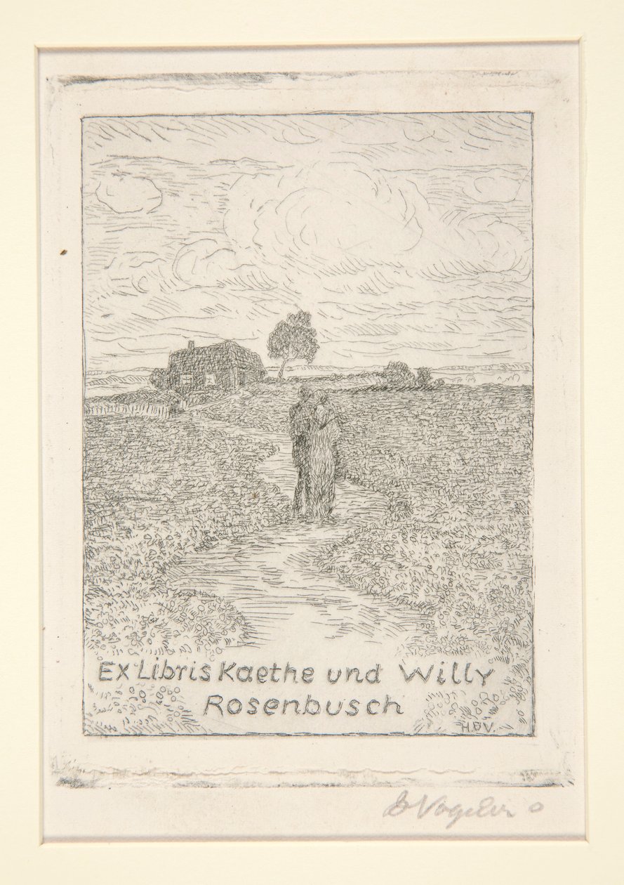 Bookplates by Heinrich Vogeler