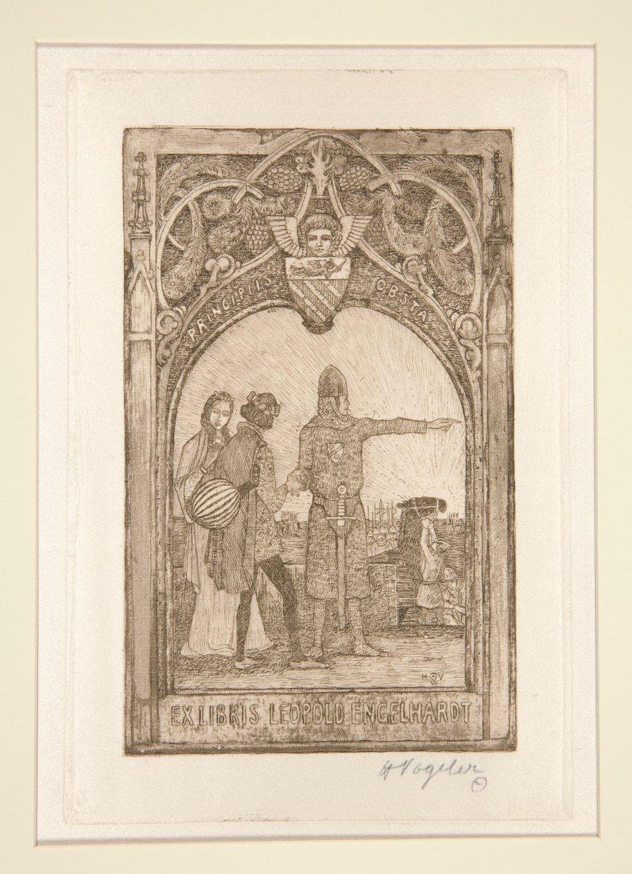 Bookplates by Heinrich Vogeler
