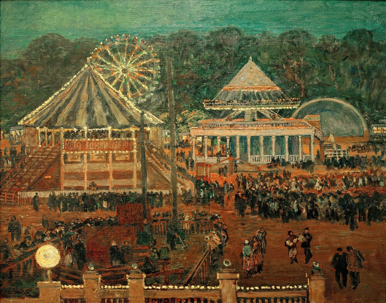 Gorky Central Park of Culture and Leisure, 1933 by Heinrich Vogeler