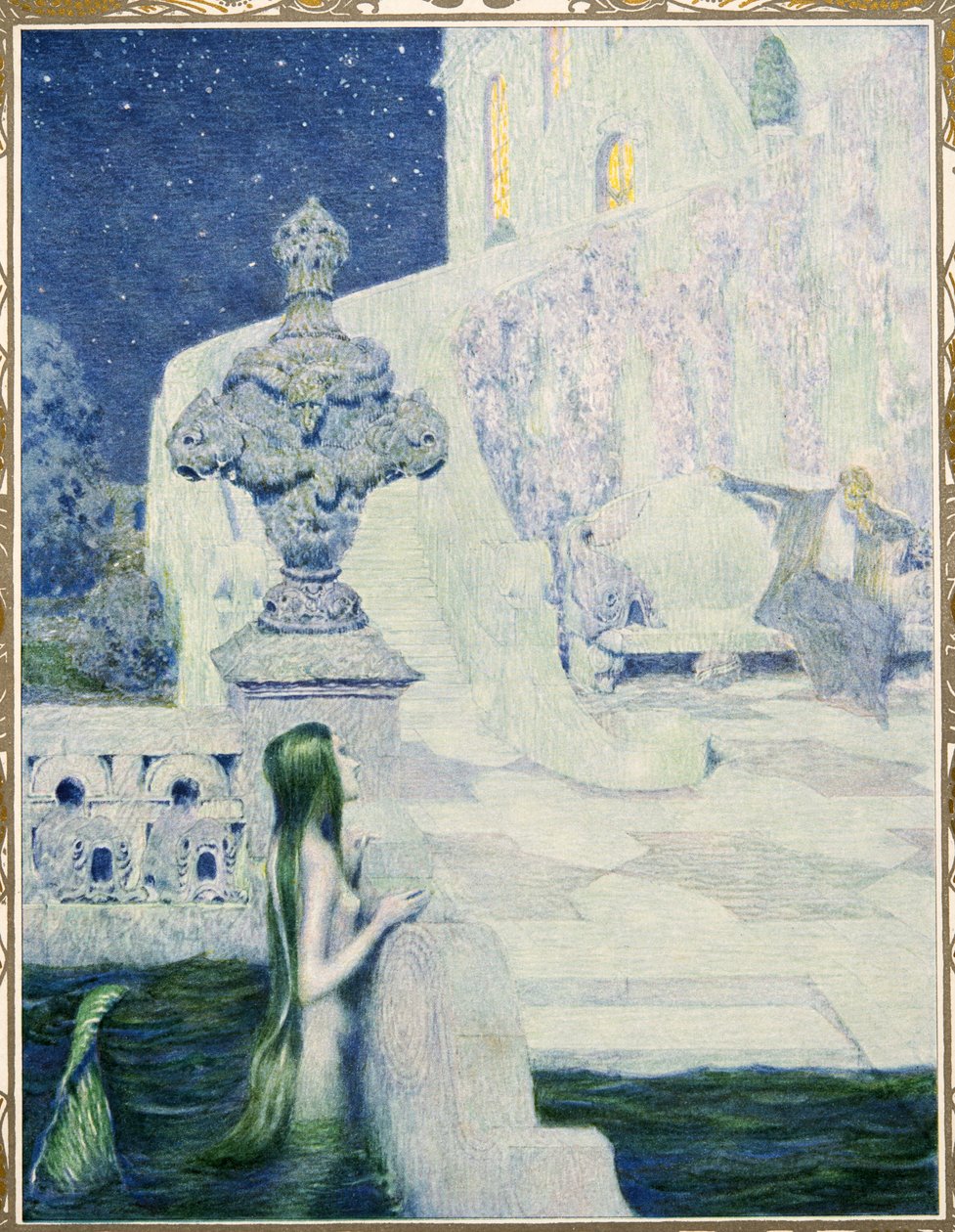 The Little Mermaid from Tales by Hans Christian Andersen, pub. 1911 by Heinrich and Urban Lefler