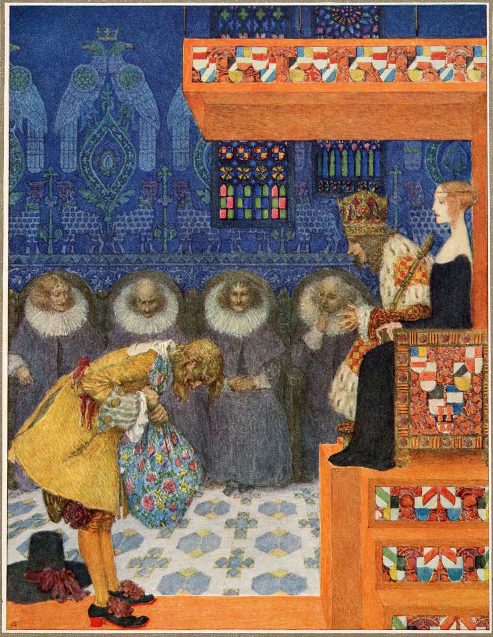 The Travelling Companion from Tales by Hans Christian Andersen, pub. 1911 by Heinrich and Urban Lefler