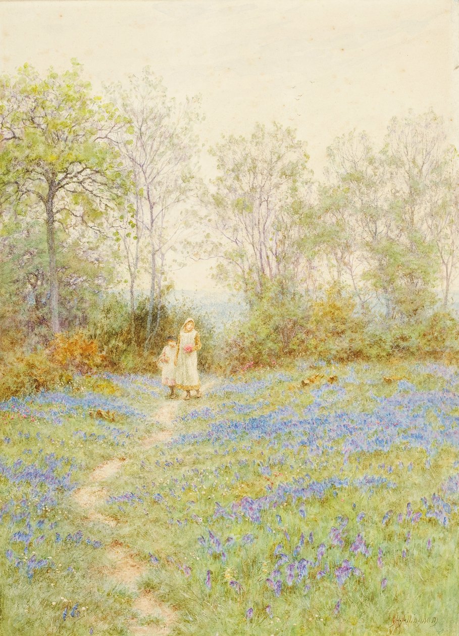 Bluebells by Helen Allingham