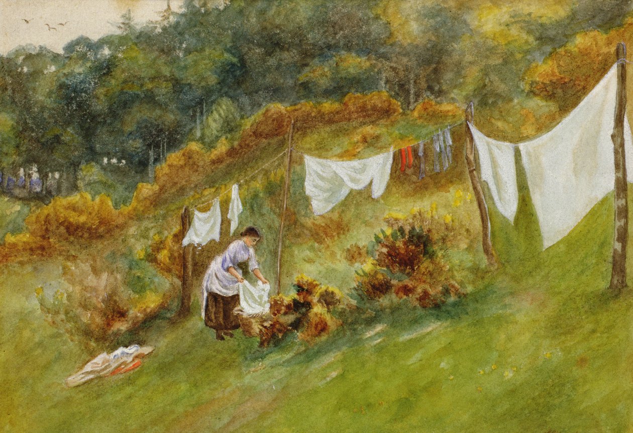 Washing Day by Helen Allingham