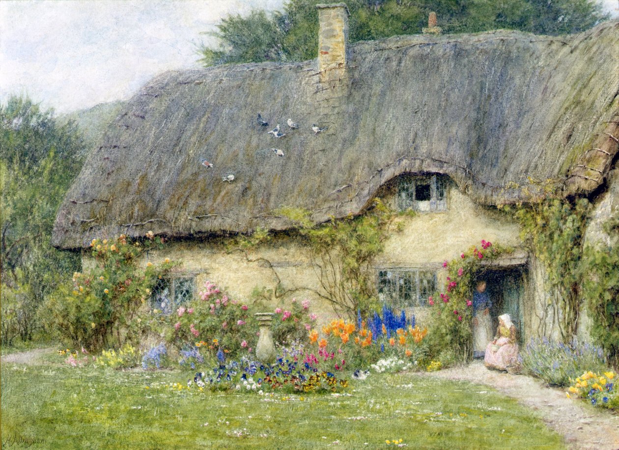 At Wroughton, Wiltshire by Helen Allingham
