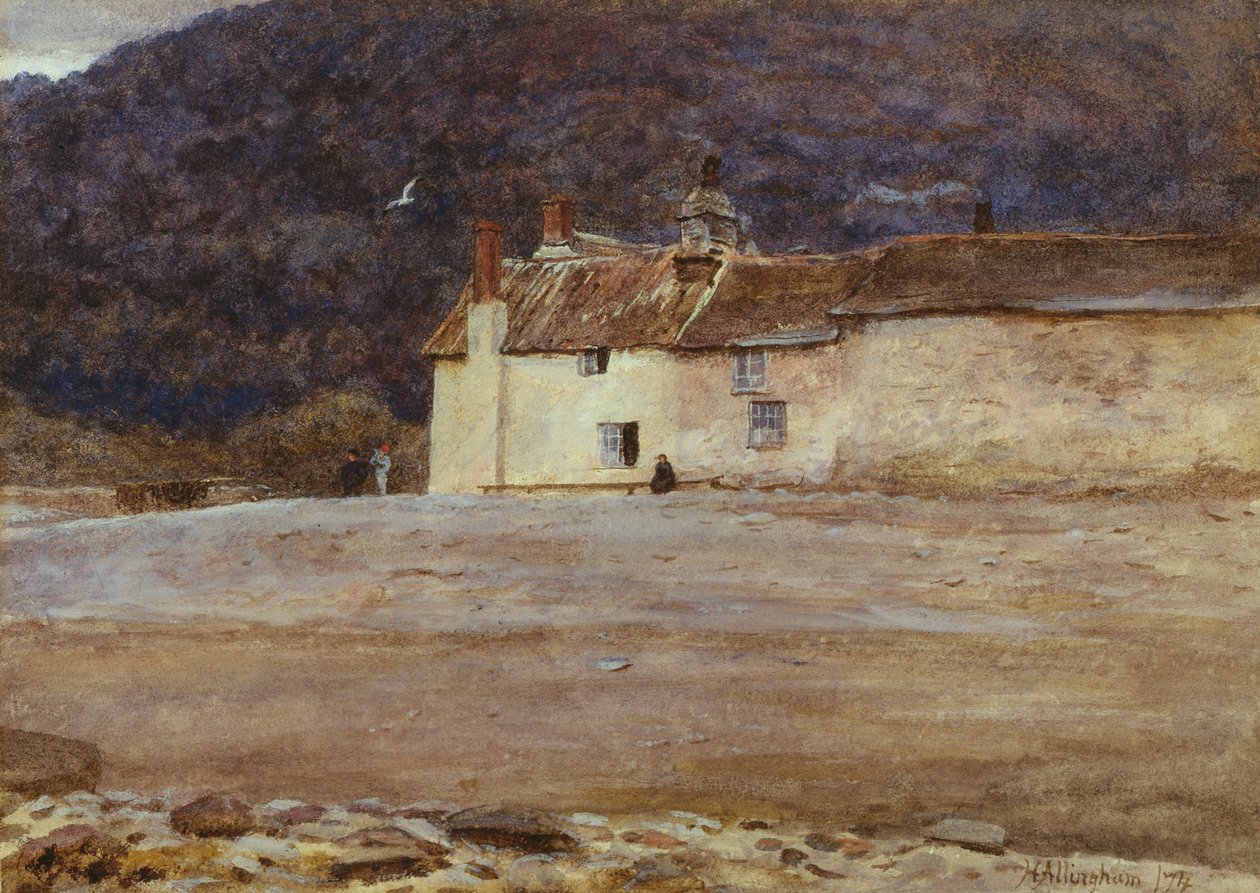 The Last House in Lynmouth, 1874 by Helen Allingham