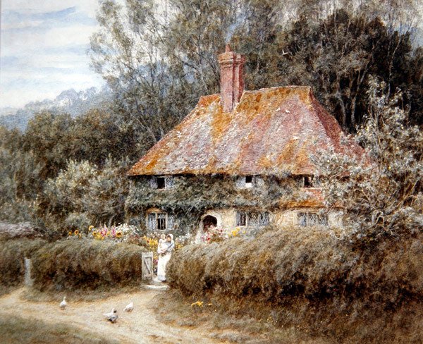 Valewood Farm, under Blackdown, Surrey by Helen Allingham