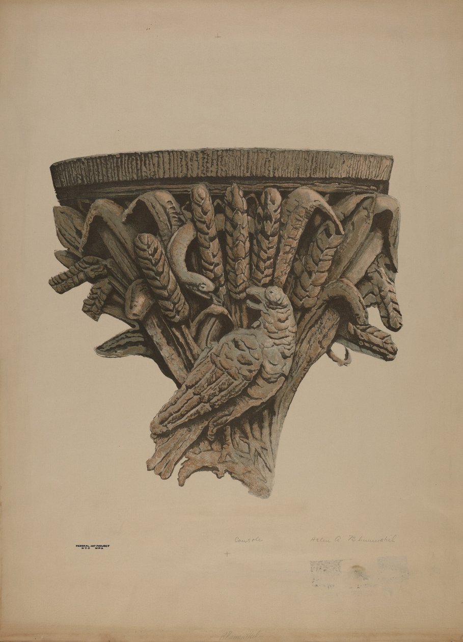 Architectural Ornament by Helen Blumenstiel