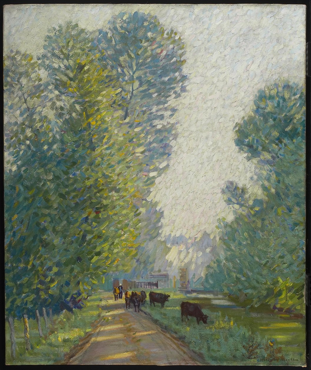Landscape with Cows by Helen Galloway McNicholl
