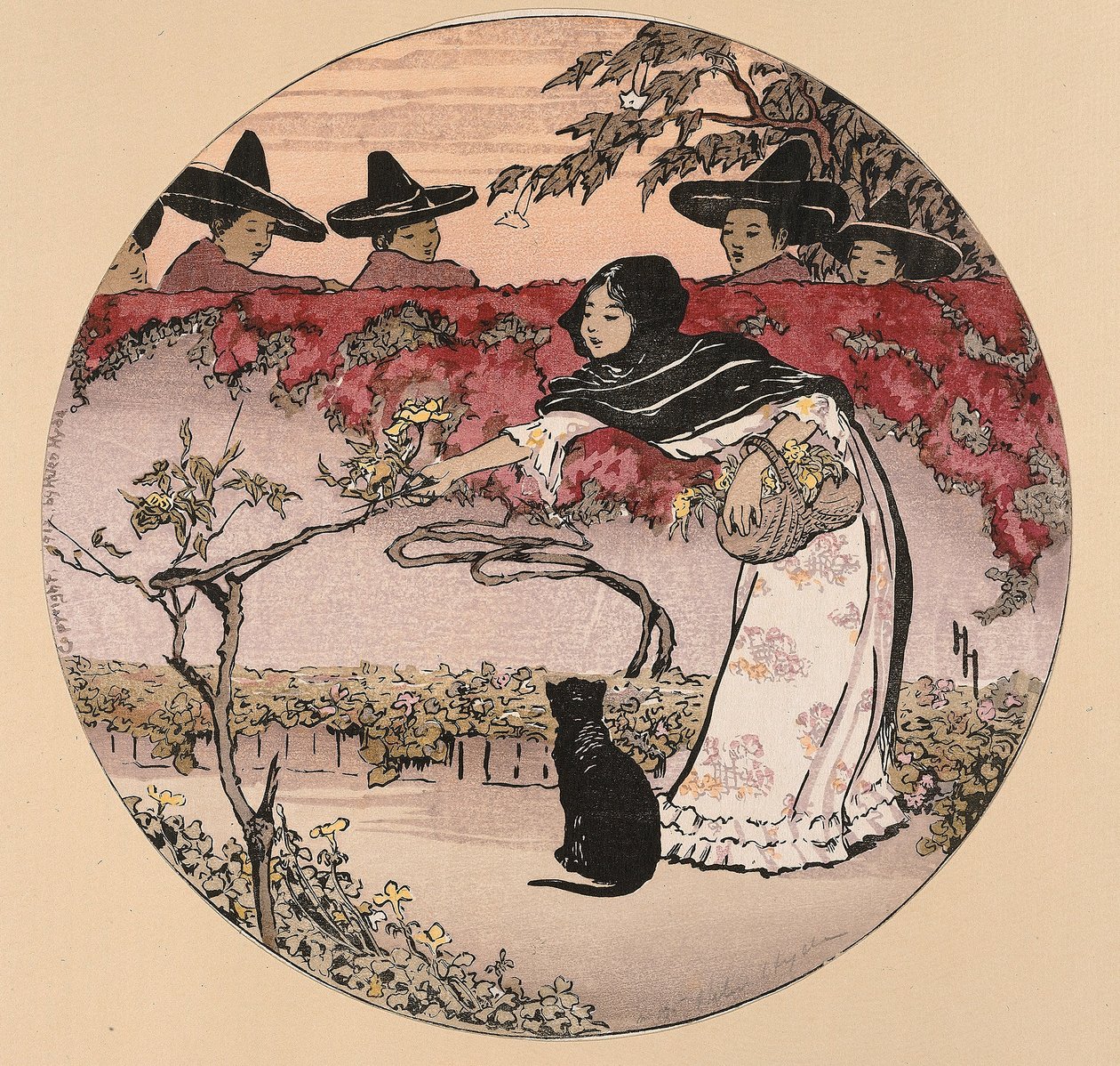 A Mexican Coquette by Helen Hyde
