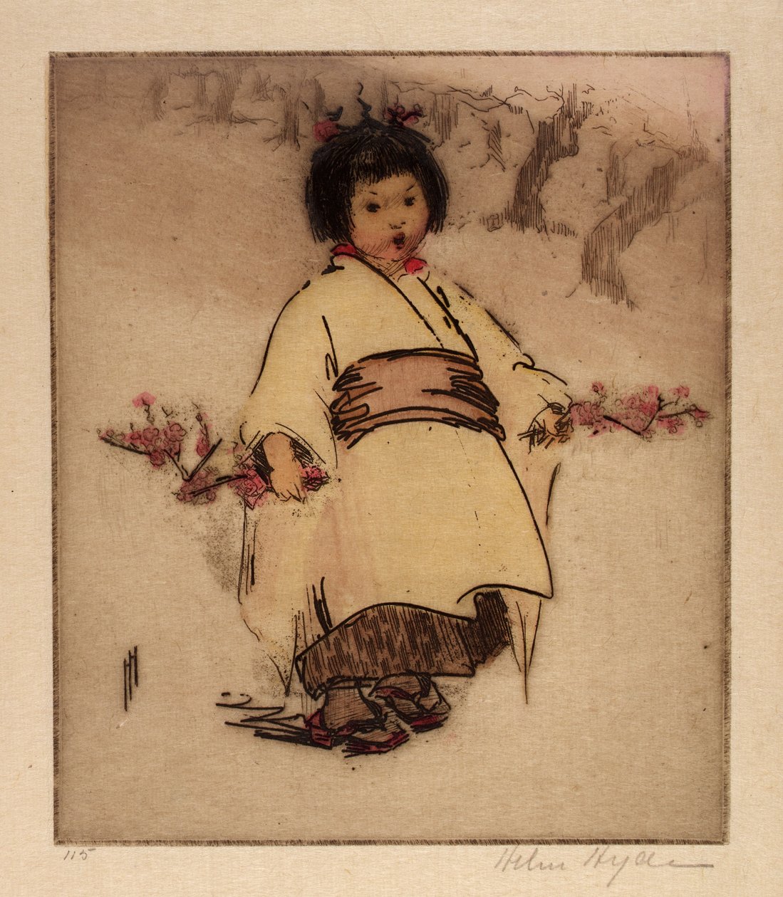 Blossom Child by Helen Hyde