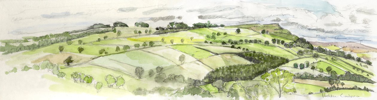 Helton Panorama, 2010 by Helen White