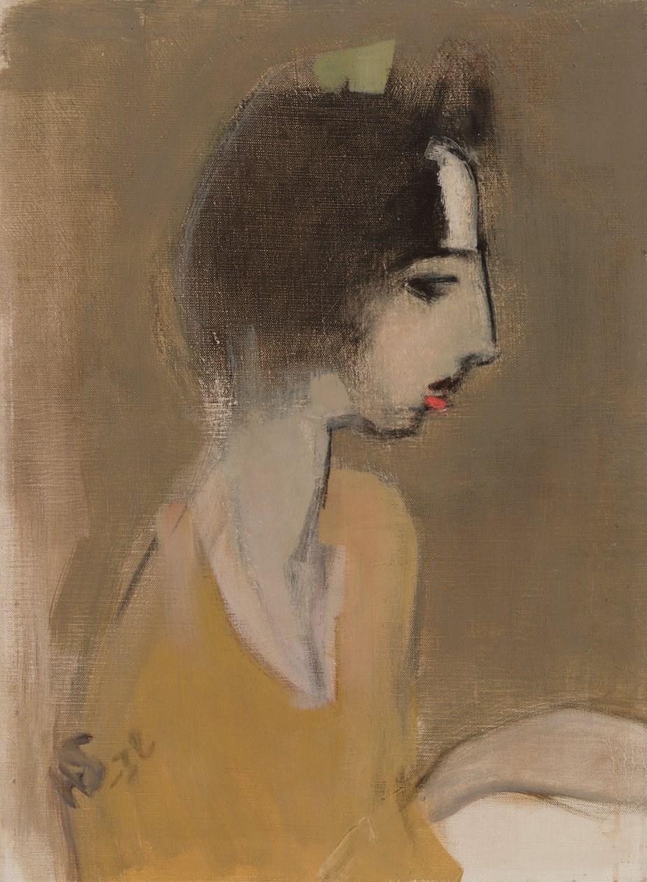 Profile of a Woman (from memory) by Helene Schjerfbeck