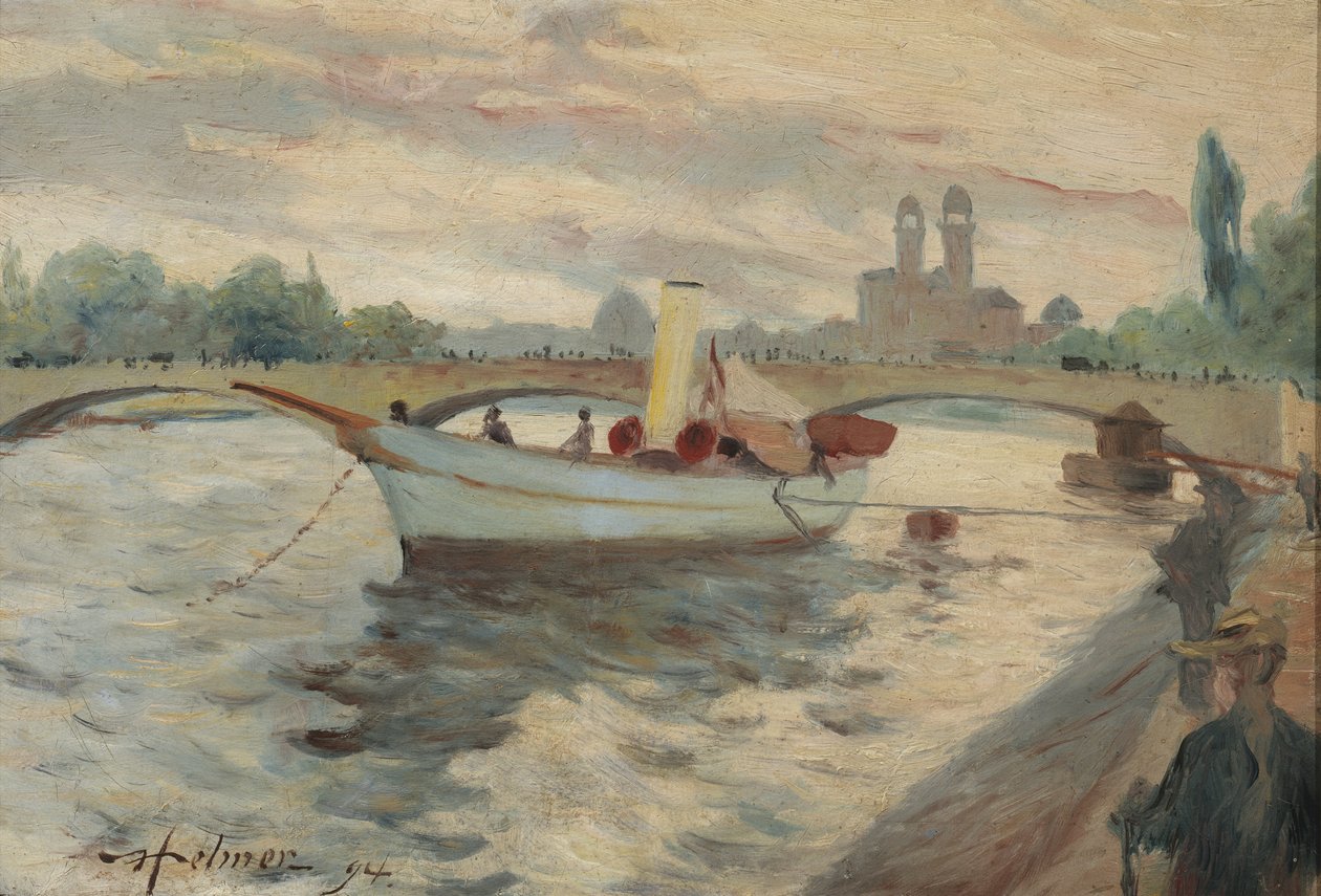 Motif from the Seine by Helmer Osslund