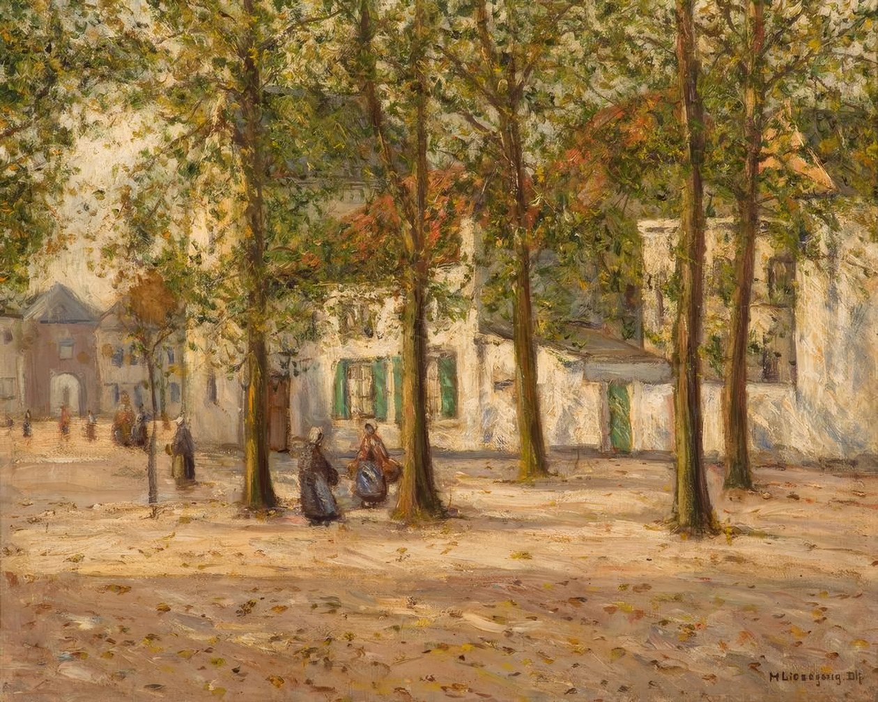 H. Liesegang, Sunny Place by Helmuth Liesegang