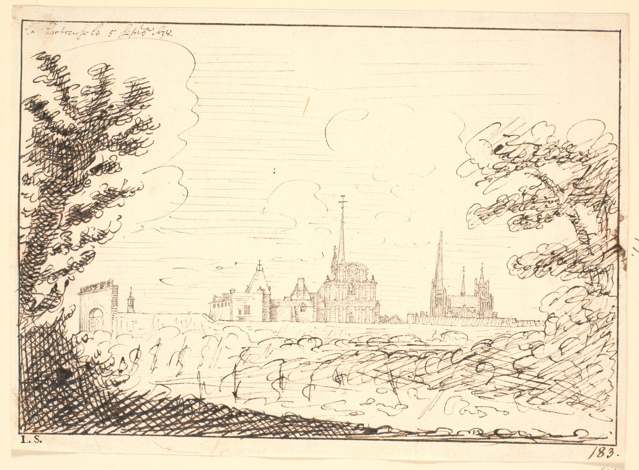 View of Notre-Dame-de-la-Miséricorde, Bordeaux by Hem