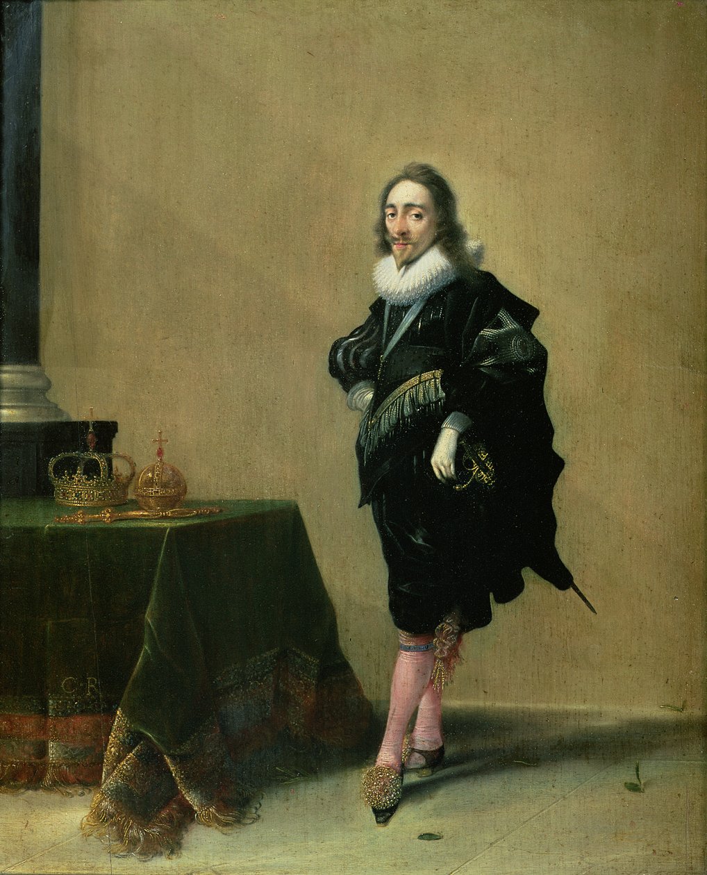 Portrait of Charles I, 1632 by Hendrick Gerritsz Pot