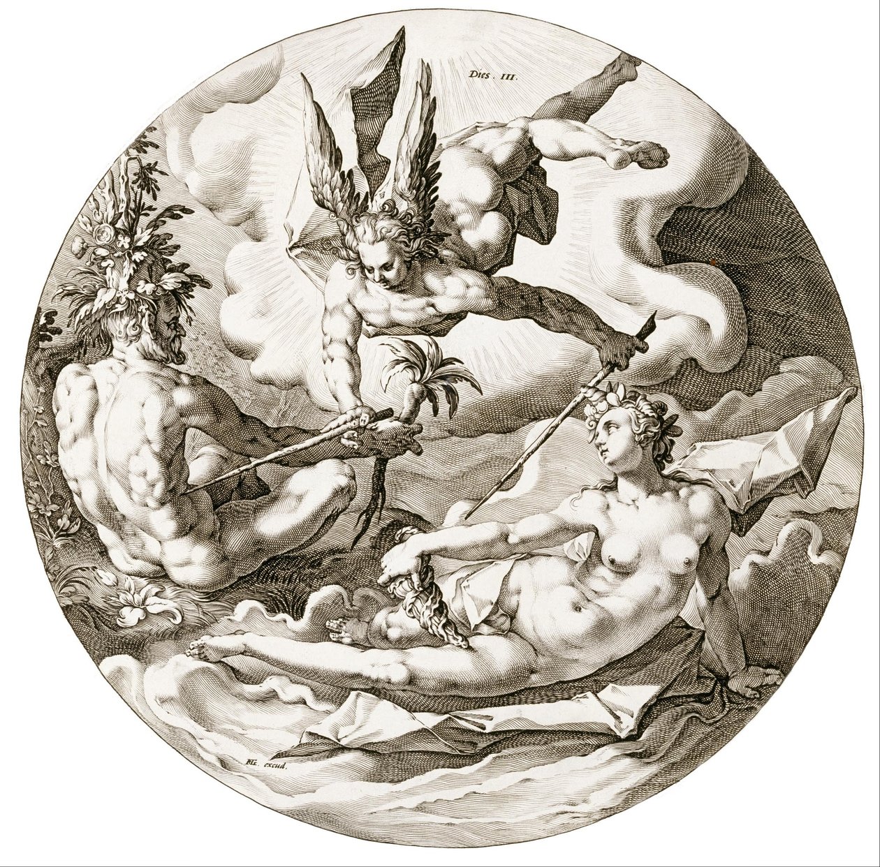 Day III by Hendrik Goltzius