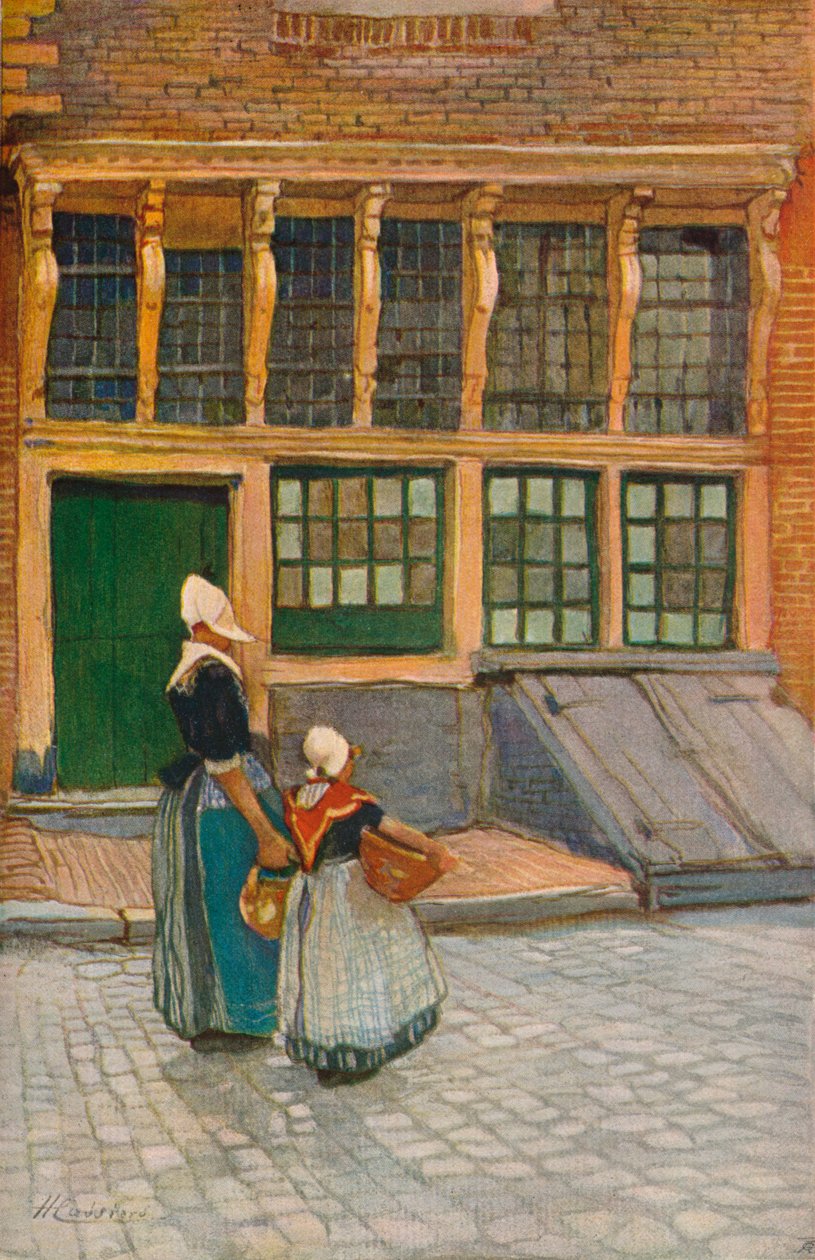 Returning from Market by Hendrick Cassiers