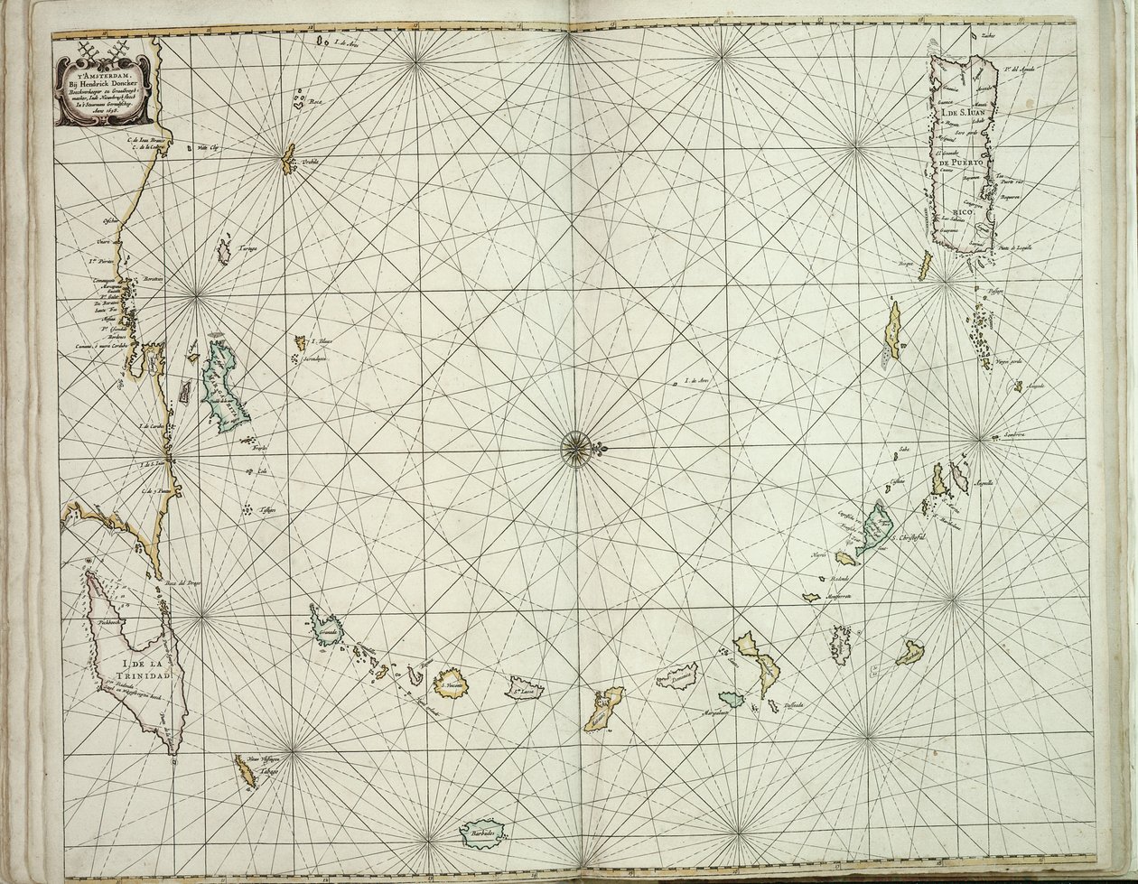 Eastern Caribbean by Hendrick Doncker