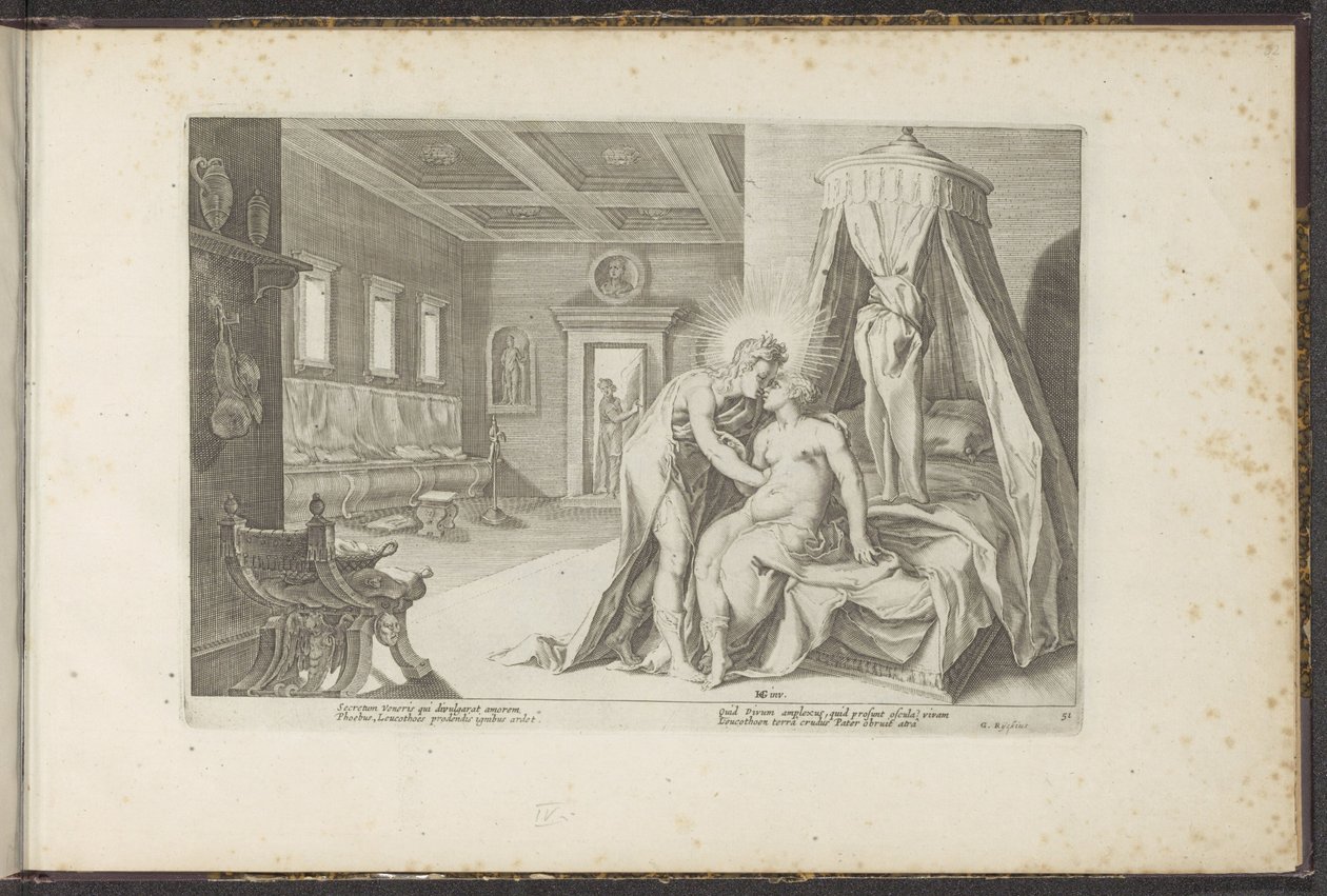 Apollo Seduces Leucothea (Ovid