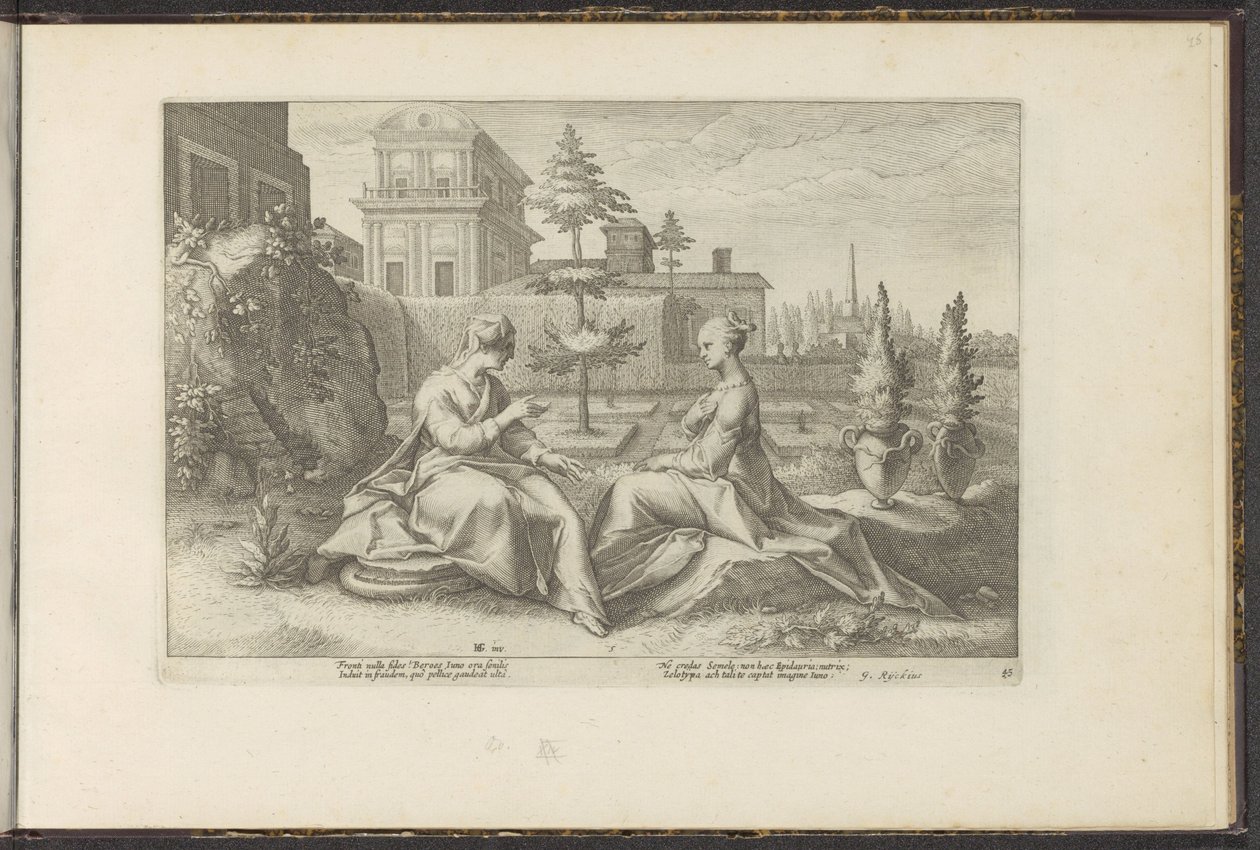 Juno Approaches Semele in the Form of Beroë Ovid
