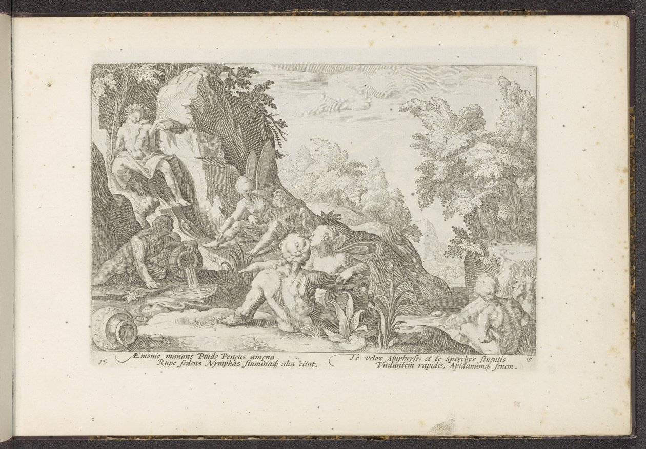 Peneus Visited by Other River Gods (Ovid