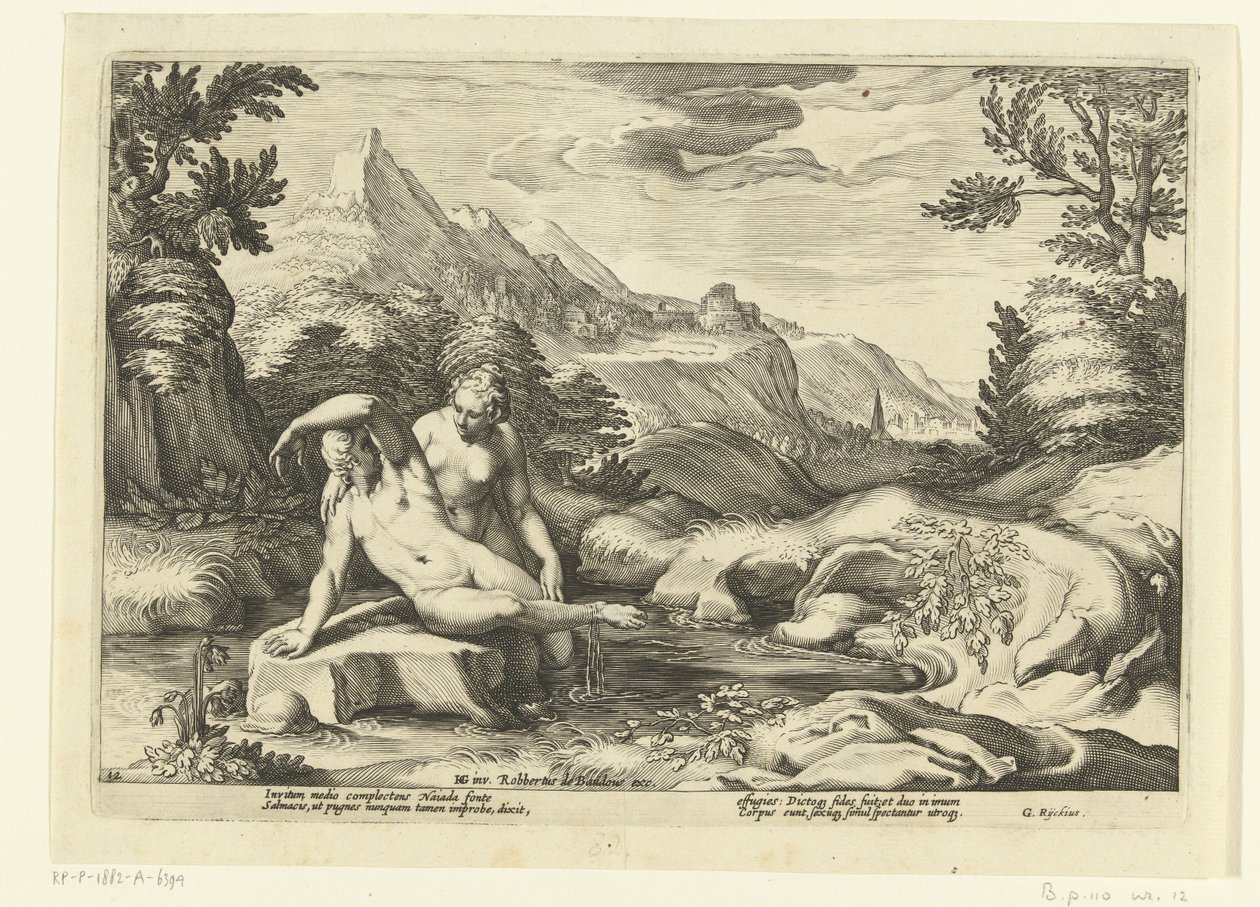 Salmacis and Hermaphroditus (series title: Ovid