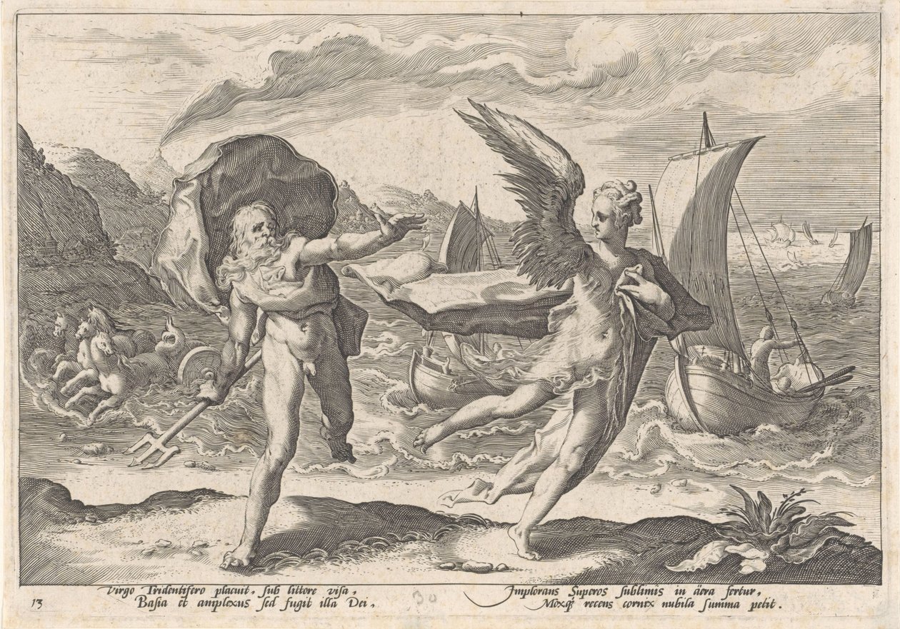Coronis Transformed into a Crow, from the series Metamorphoses of Ovid