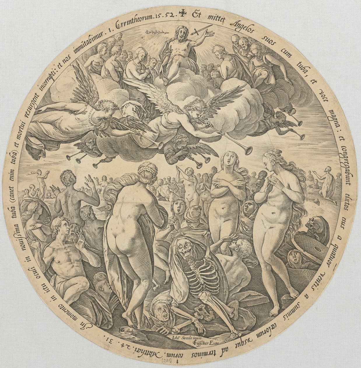 Resurrection of the Dead, Plate 1 of the Series 