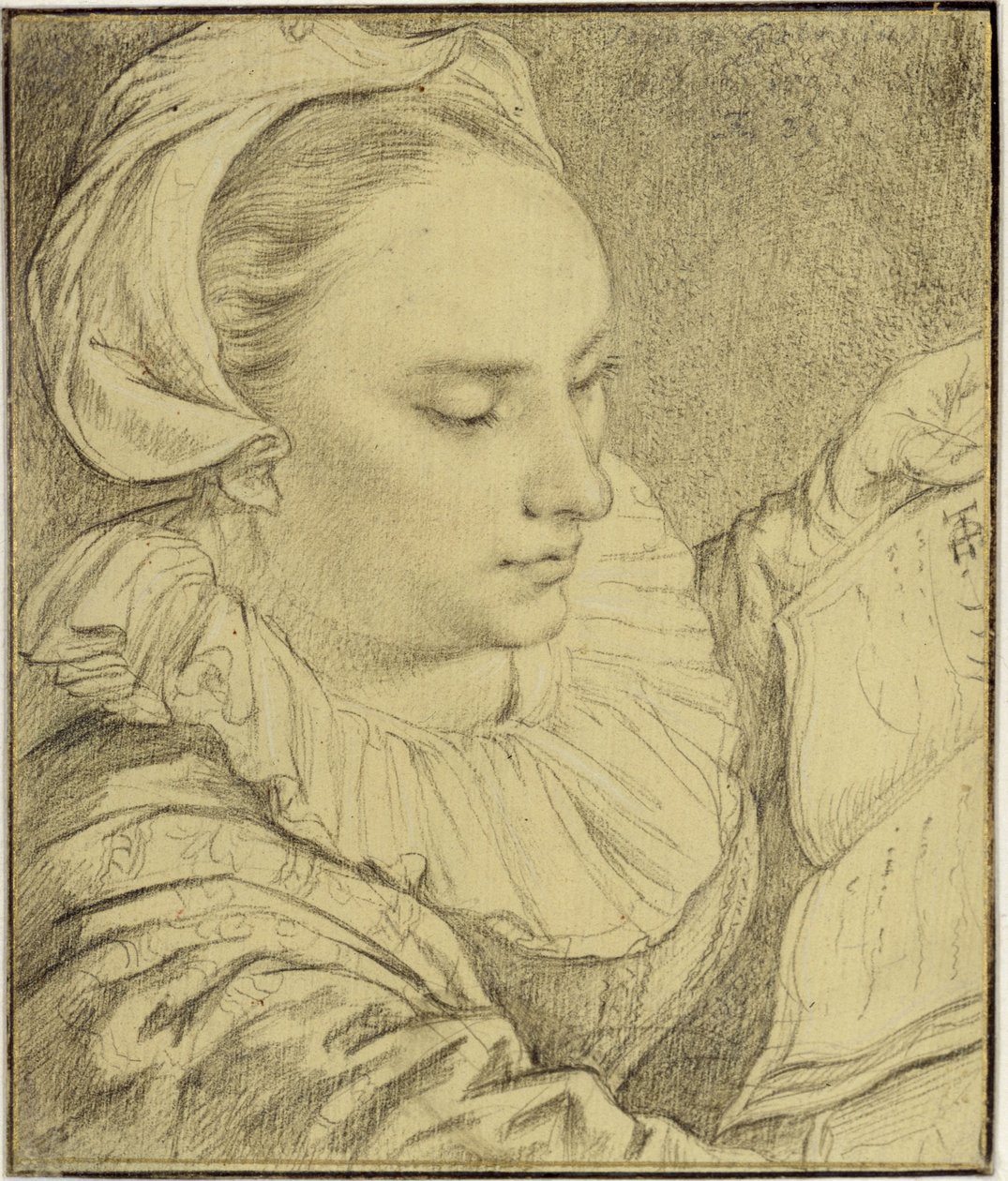 Portrait of Sophia Drebbel, Sister of Hendrick Goltzius by Hendrick Goltzius