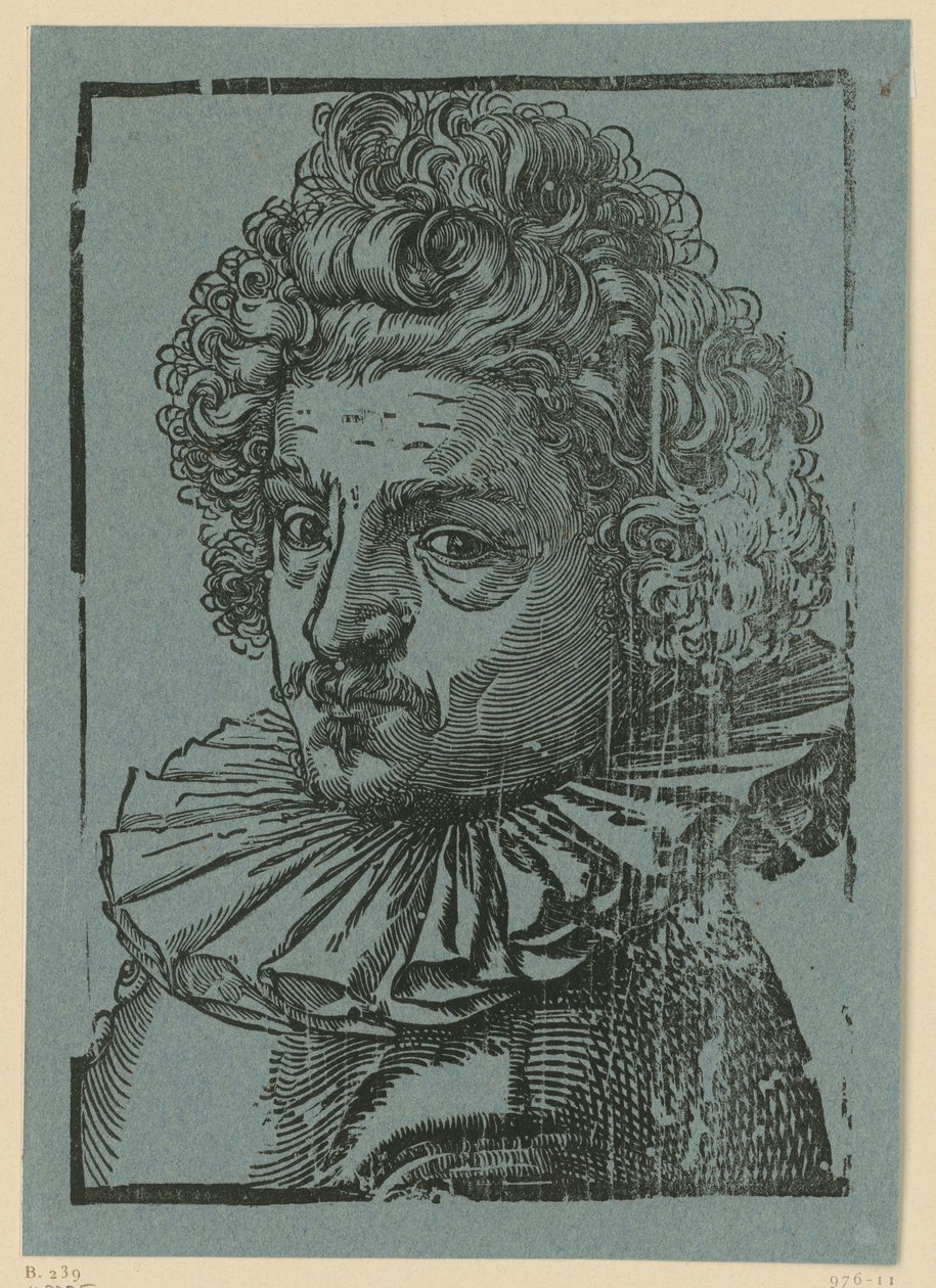 Portrait of Gillis van Breen by Hendrick Goltzius