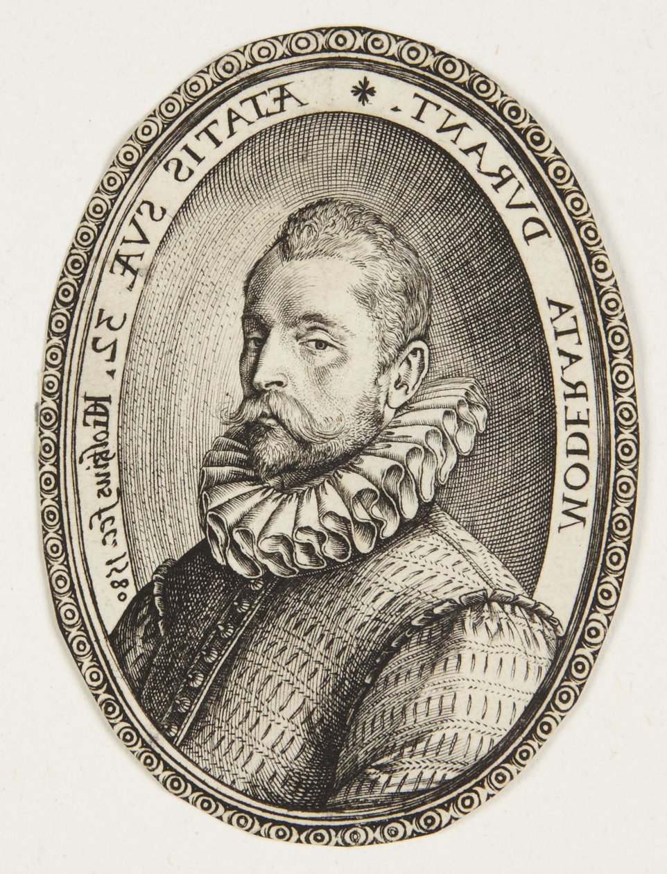 Bust of a Man Facing Left by Hendrick Goltzius