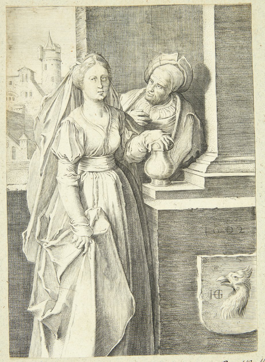 The Unequal Couple by Hendrick Goltzius