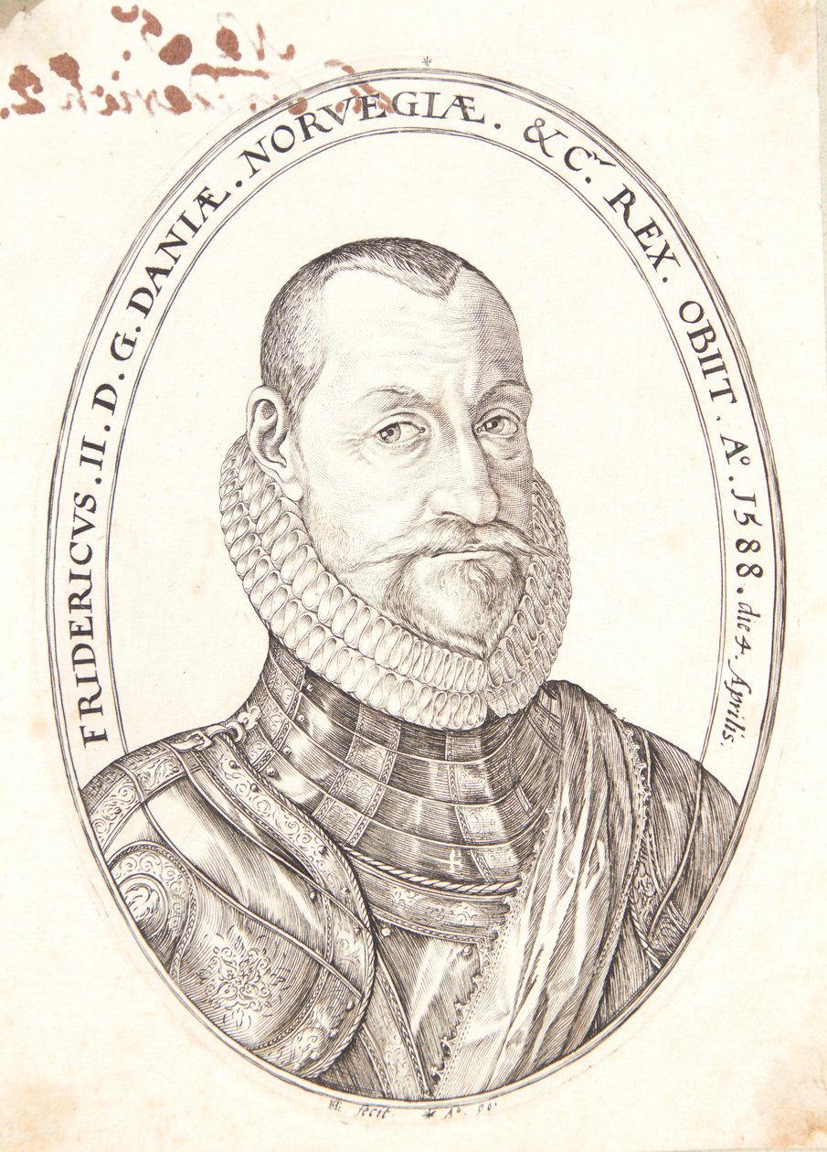 Frederik II, King of Denmark and Norway by Hendrick Goltzius