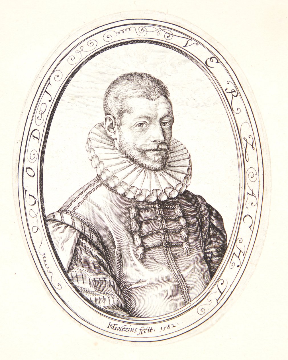 Hans Felbier by Hendrick Goltzius