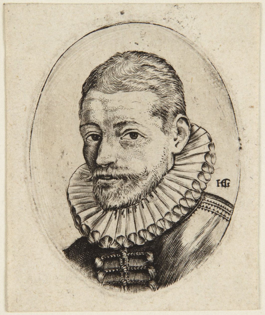 Hans Felbier by Hendrick Goltzius