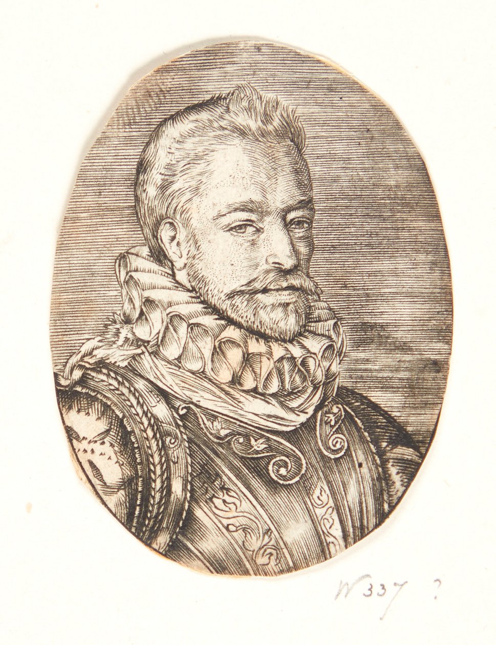 Jacques de la Faille by Hendrick Goltzius