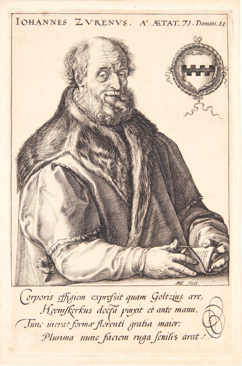 Jan van Zuren by Hendrick Goltzius