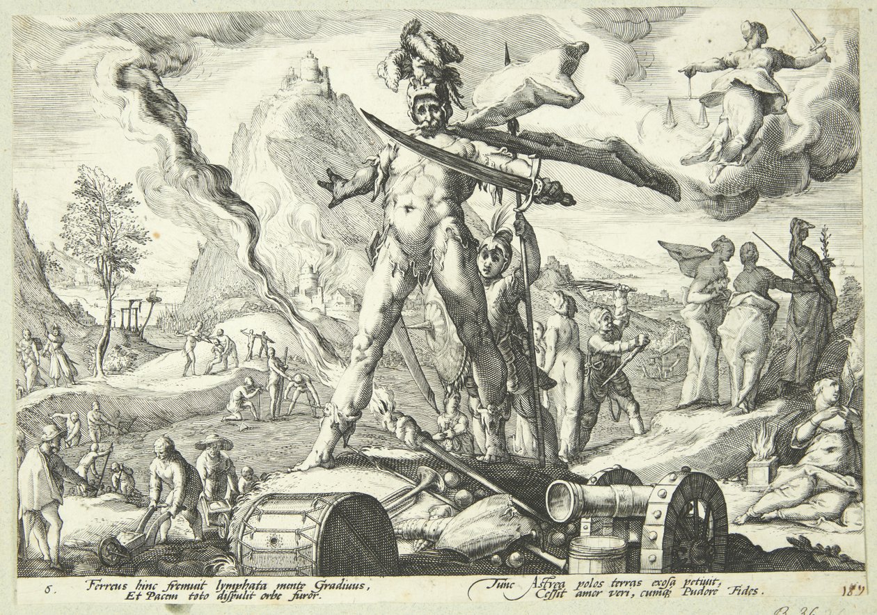 The Iron Age by Hendrick Goltzius
