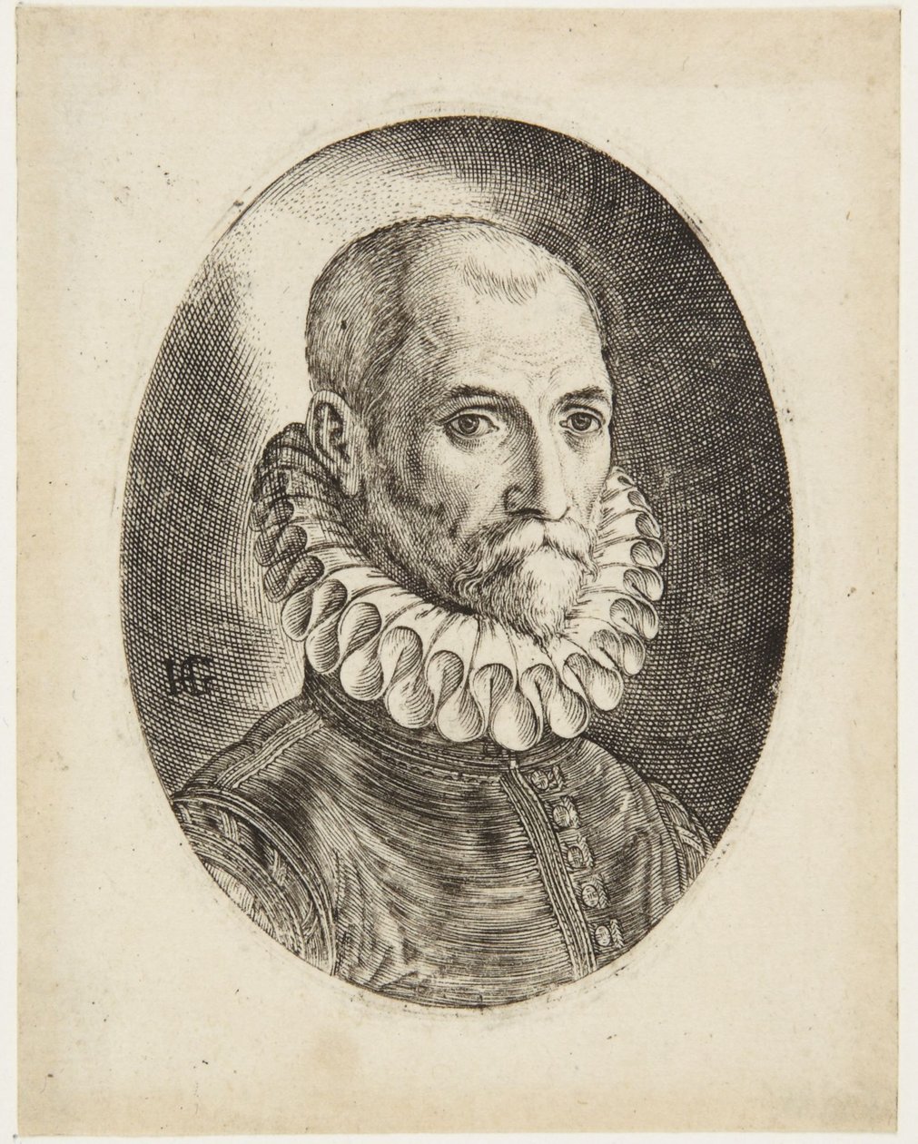 Johannes Stradanus by Hendrick Goltzius