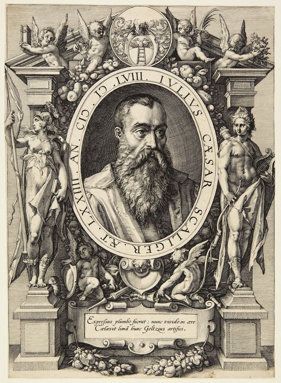 Julius Caesar Scaliger by Hendrick Goltzius