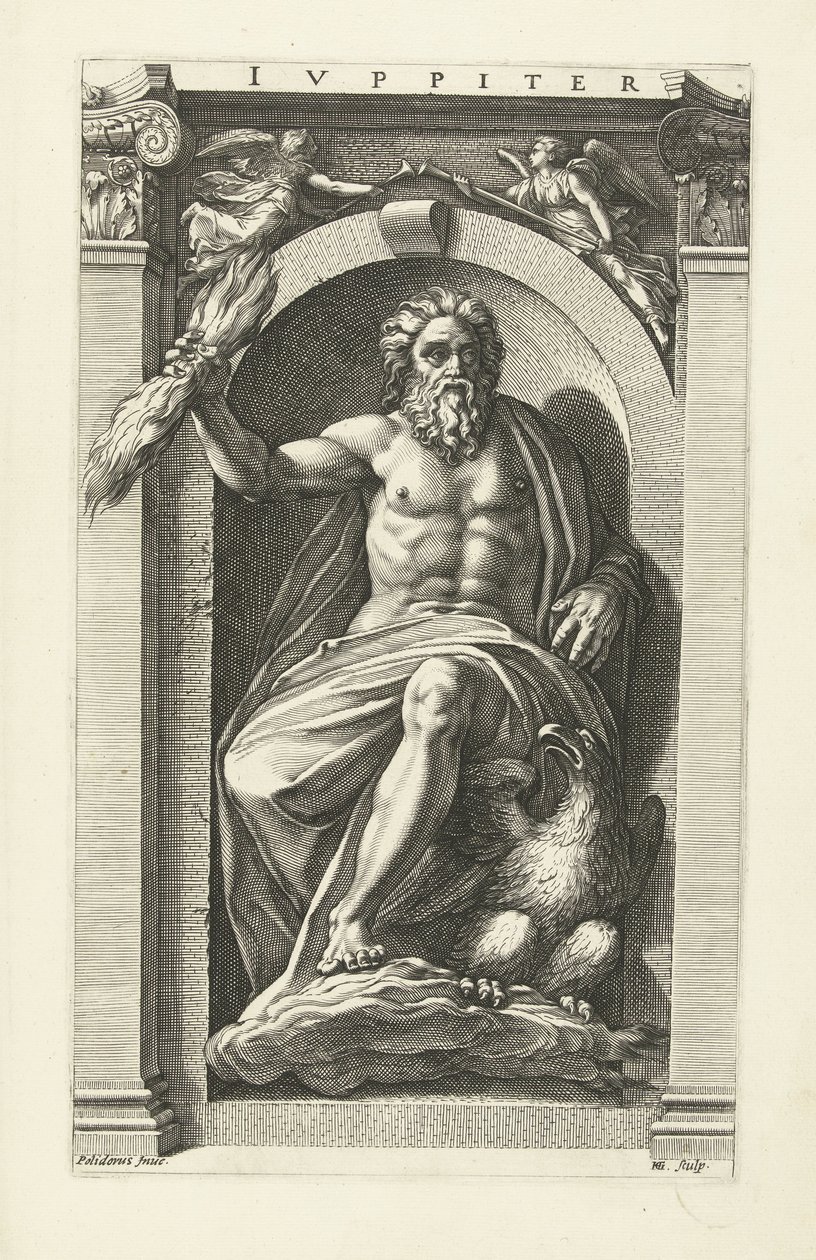 Jupiter by Hendrick Goltzius