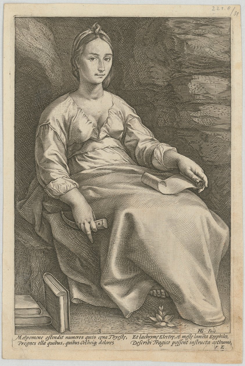 Melpomene, Plate 3 of the Series 