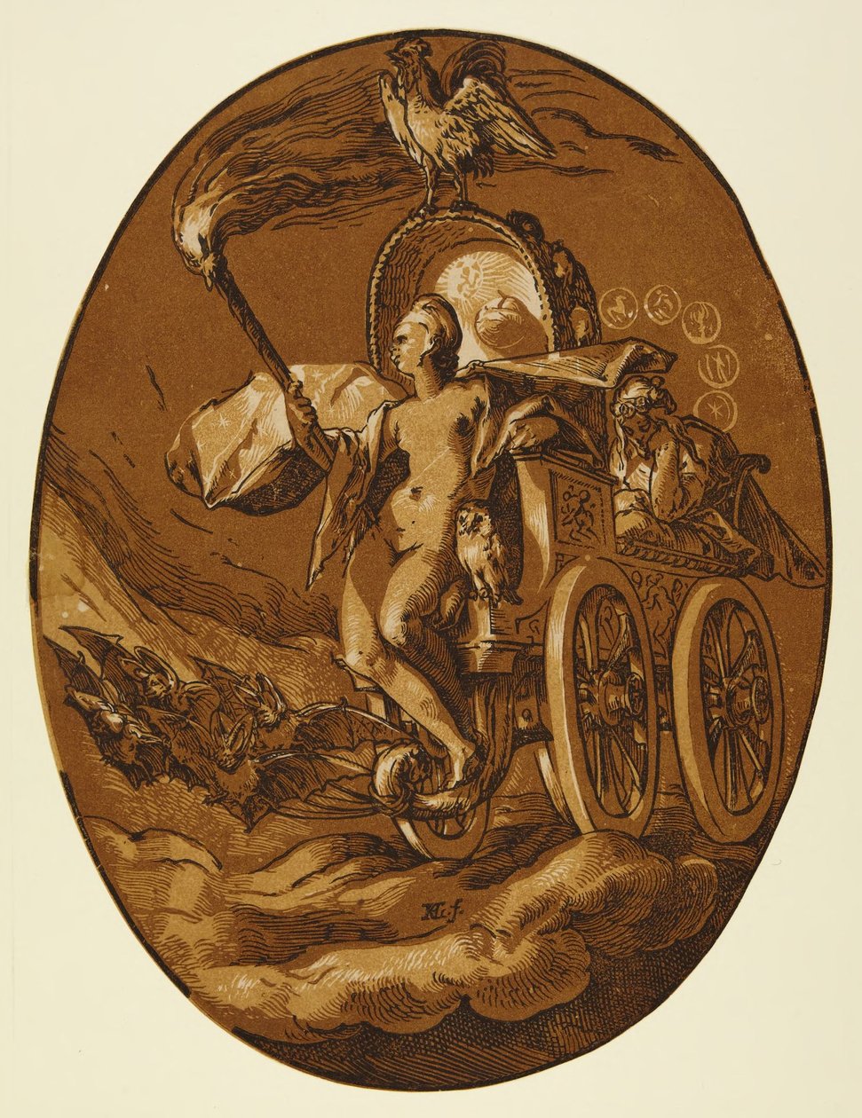 Night by Hendrick Goltzius