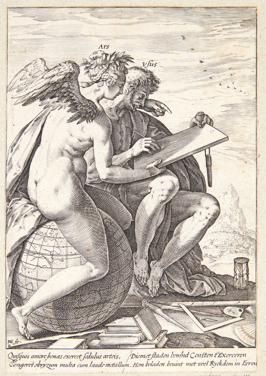 Practice and Art by Hendrick Goltzius