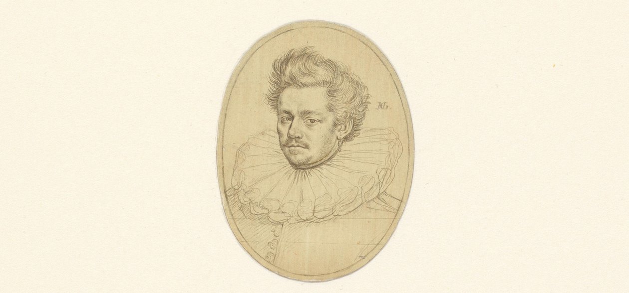 Portrait of Stanislas Sobocki by Hendrick Goltzius