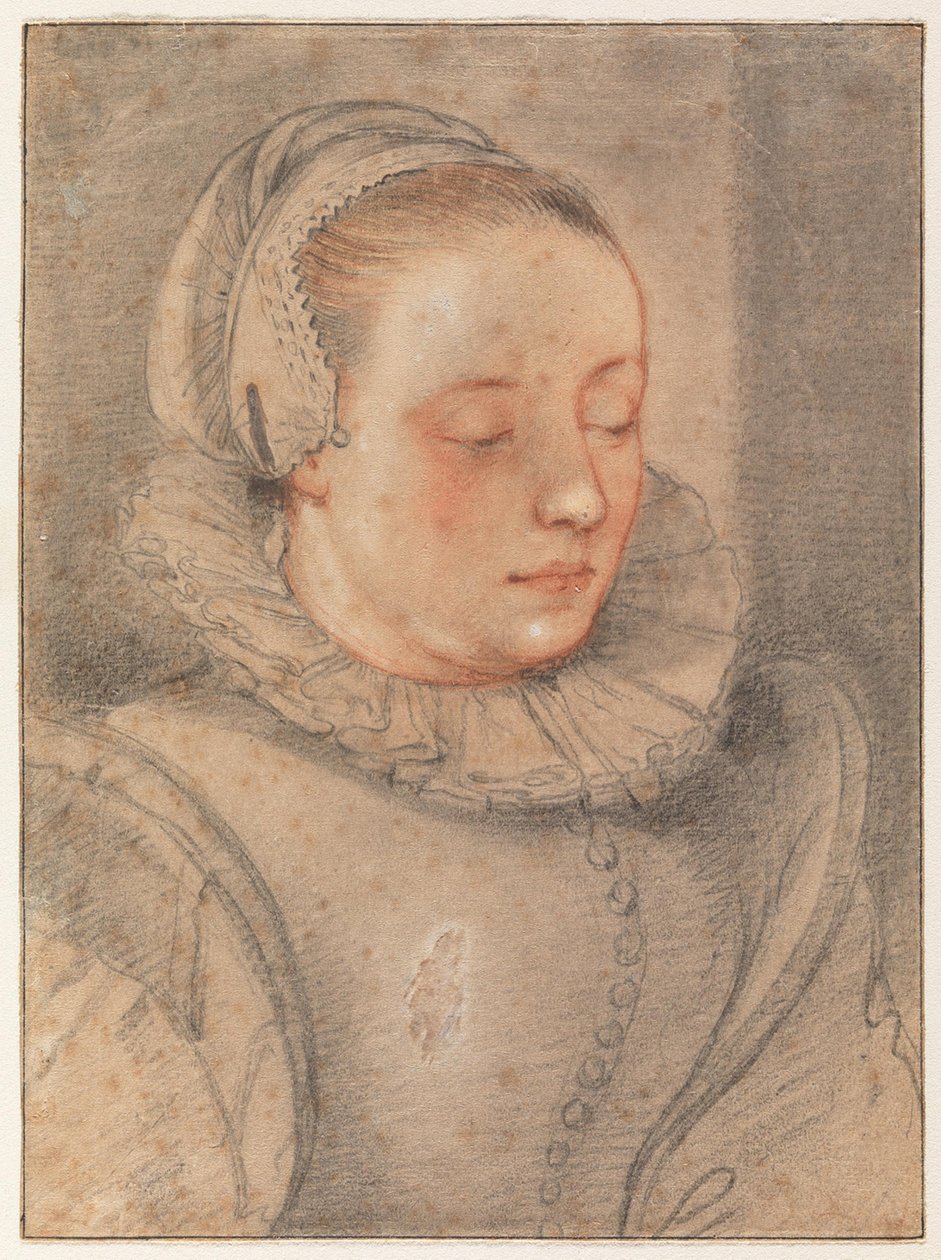 Portrait of a Young Woman by Hendrick Goltzius