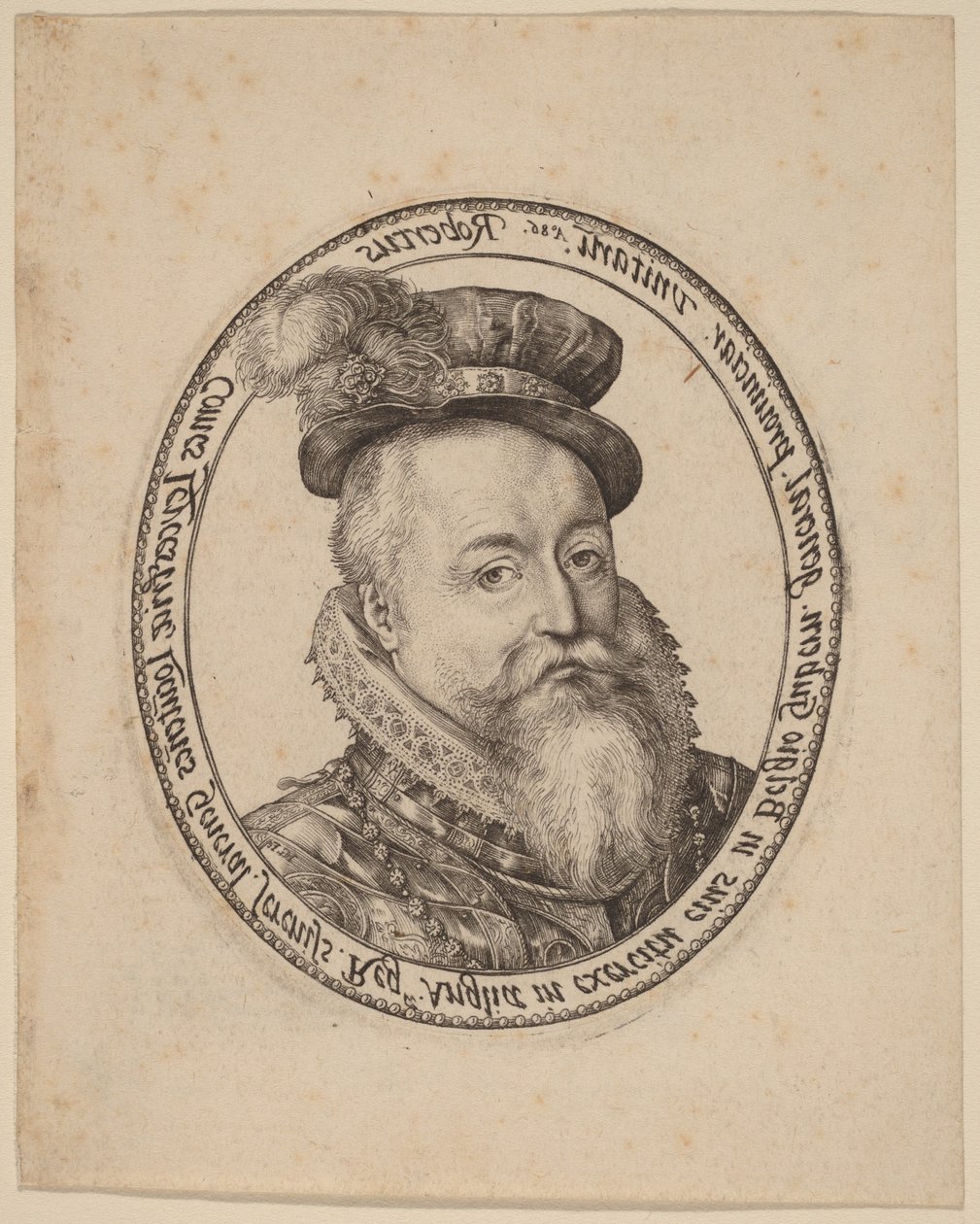 Robert Dudley, Earl of Leicester by Hendrick Goltzius