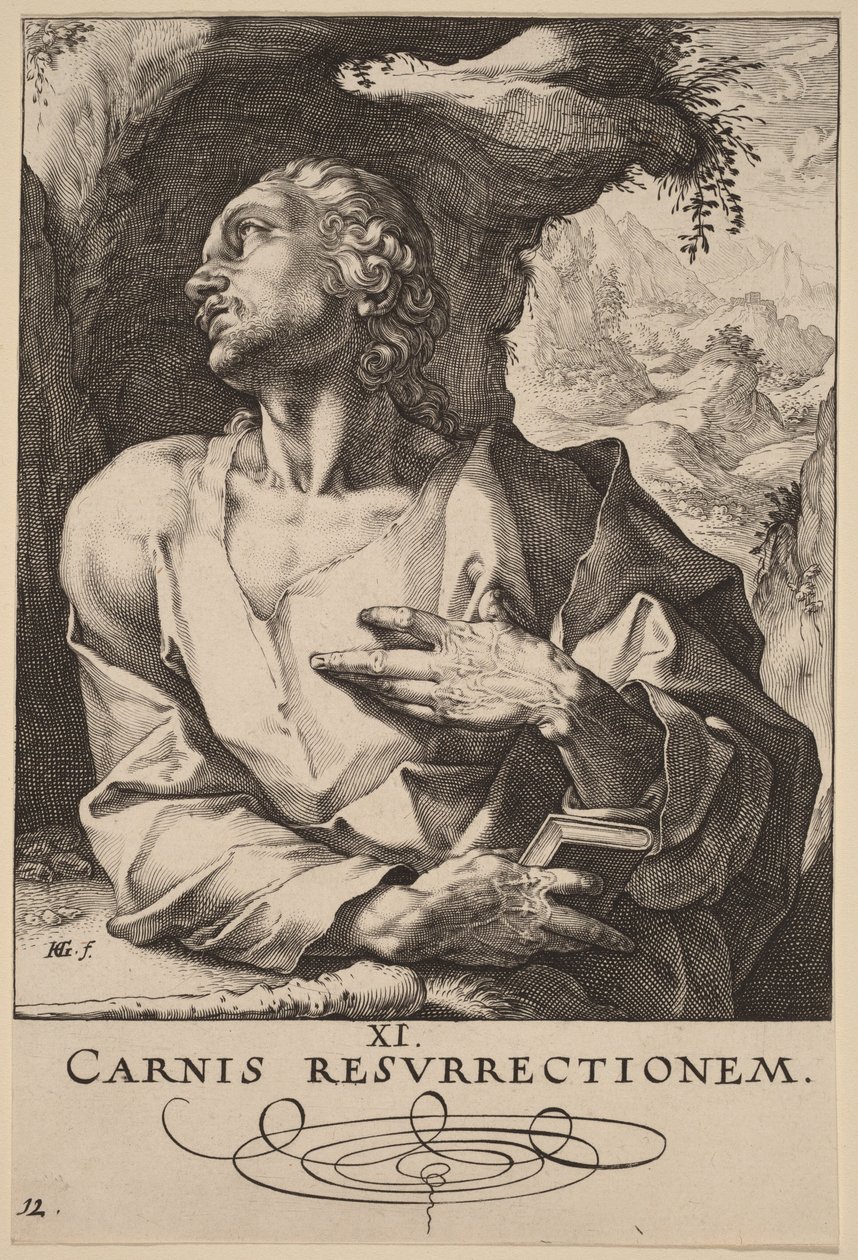 Saint Jude Thaddeus by Hendrick Goltzius