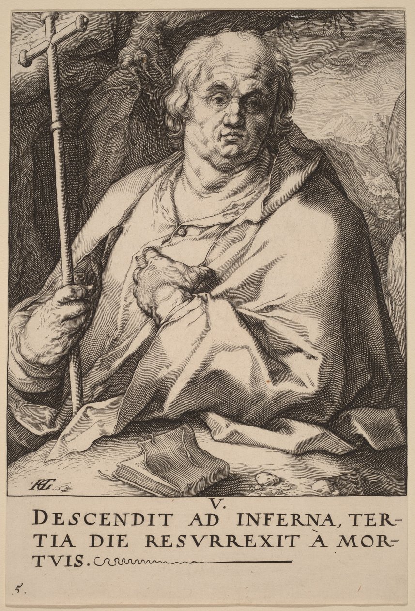 Saint Philip by Hendrick Goltzius